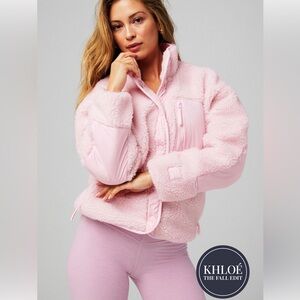 Fabletics Blush Teddy Jacket